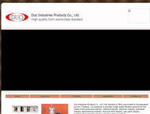 Tablet Screenshot of duoinpro.com